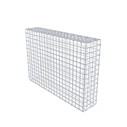 Gabione 100 cm x 70 cm x 20 cm (L x H x T), Maschenweite 5 x 5 cm, Spiralring