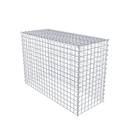 Gabion rapporté type 3 100 cm x 70 cm x 40 cm (L x H x P), mailles 5 cm x 5 cm, spirale