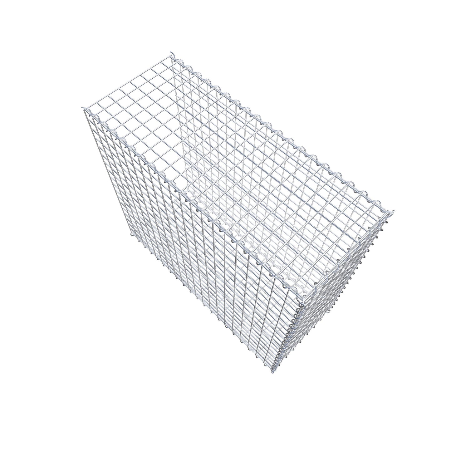 Gabbione aggiuntivo tipo 2 100 cm x 90 cm x 40 cm (L x H x P), maglia 5 cm x 5 cm, a spirale