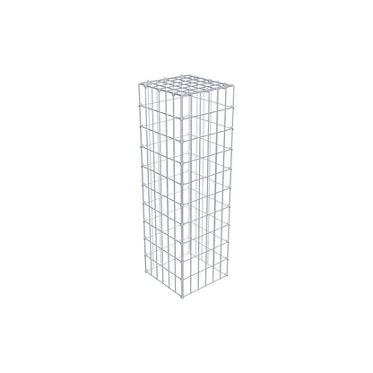 Gabbione aggiuntivo di tipo 3 100 cm x 30 cm x 30 cm (L x A x P), maglia 5 cm x 10 cm, anello a C