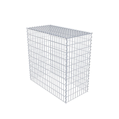 Gabião Tipo 3 100 cm x 100 cm x 50 cm (C x A x P), malhagem 5 cm x 10 cm, espiral