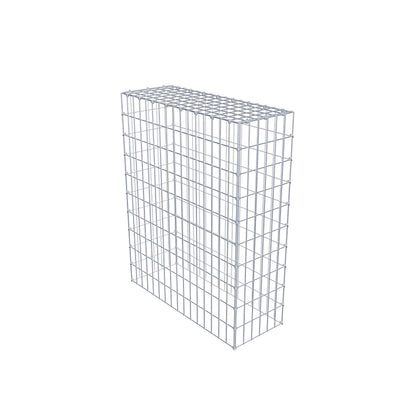 Gabbione aggiuntivo di tipo 3 100 cm x 80 cm x 30 cm (L x H x P), maglia 5 cm x 10 cm, anello a C