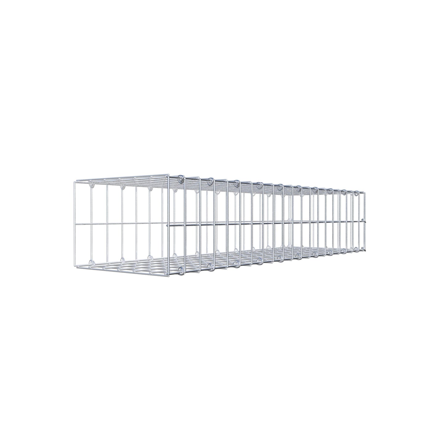 Pile aggiuntivo tipo 2 100 cm x 20 cm x 30 cm, maglia 5 cm x 10 cm, anello a C