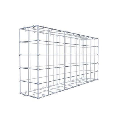 Gabião 100 cm x 50 cm x 20 cm (C x A x P), malhagem 10 cm x 10 cm, anel C