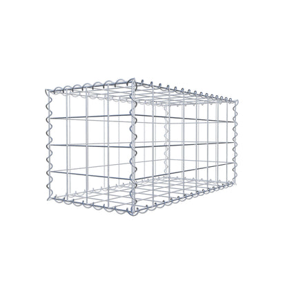 Gabione 80 cm x 40 cm x 40 cm (L x H x T), Maschenweite 10 cm x 10 cm, Spirale