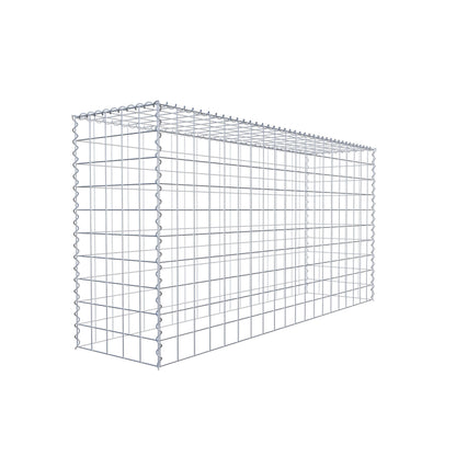 Gabbione aggiuntivo tipo 3 200 cm x 100 cm x 50 cm (L x A x P), maglia 10 cm x 10 cm, spirale