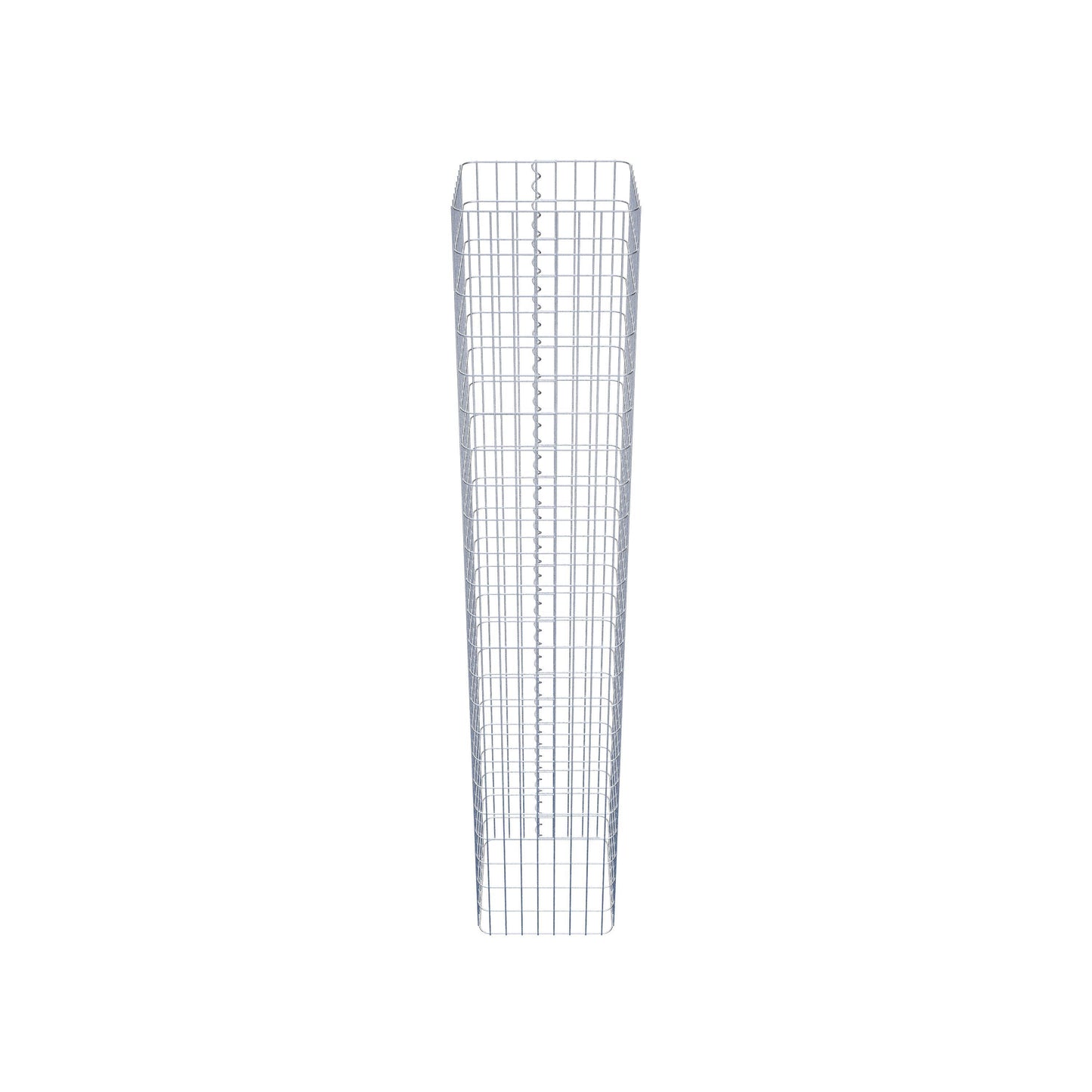 Gabion column square 42 cm x 42 cm, 230 cm high, MW 5 cm x 10 cm