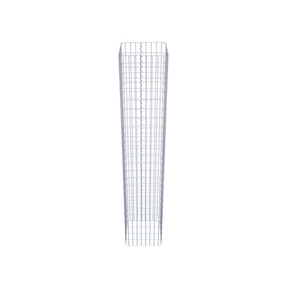 Gabion column square 42 cm x 42 cm, 230 cm high, MW 5 cm x 10 cm