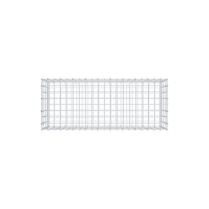 Gabion 100 cm x 40 cm x 40 cm (L x H x D), maskstorlek 5 cm x 10 cm, C-ring