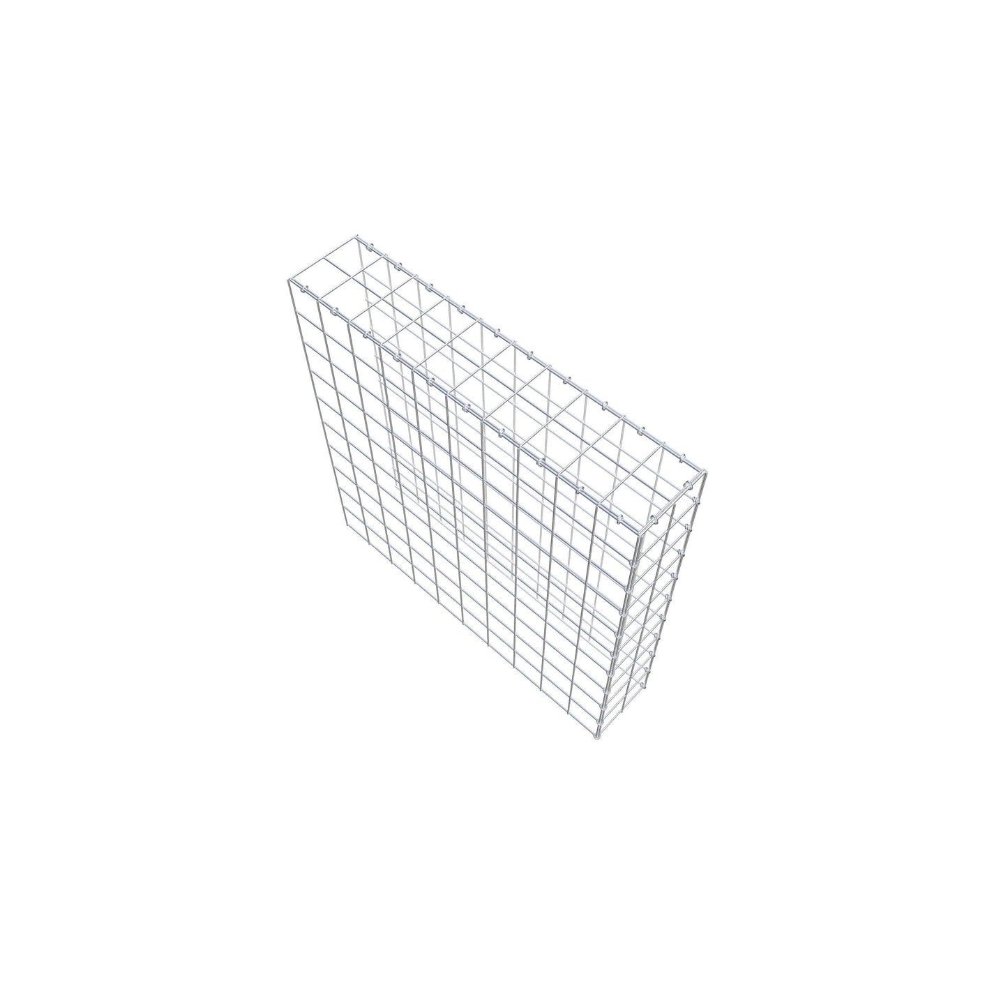 Fourche rapportée type 4 100 cm x 100 cm x 20 cm (L x H x P), mailles 10 cm x 10 cm, anneau C