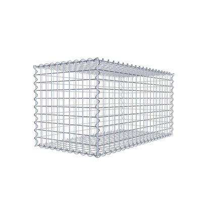 Set di 2 gabbioni 100 cm x 50 cm x 50 cm (L x H x P), maglia 5 x 5 cm, a spirale