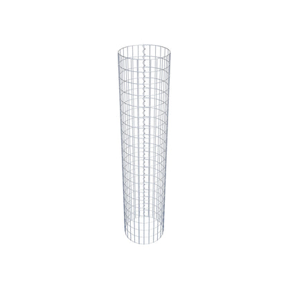 Gabionensäule rund 42 cm Durchmesser, 200 cm Höhe, Maschenweite 5 cm x 10 cm