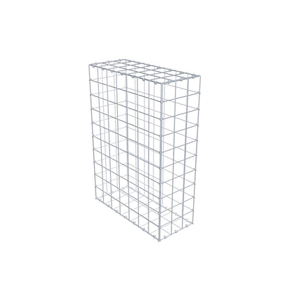 Gabion 100 cm x 70 cm x 30 cm (L x H x P), mailles 10 cm x 10 cm, anneau en C