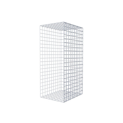 Gabião Tipo 2 100 cm x 50 cm x 40 cm (C x A x P), malhagem 5 cm x 5 cm, anel C