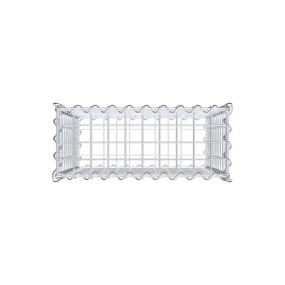 Gabione 50 cm x 50 cm x 20 cm (L x H x T), Maschenweite 5 cm x 5 cm, Spirale