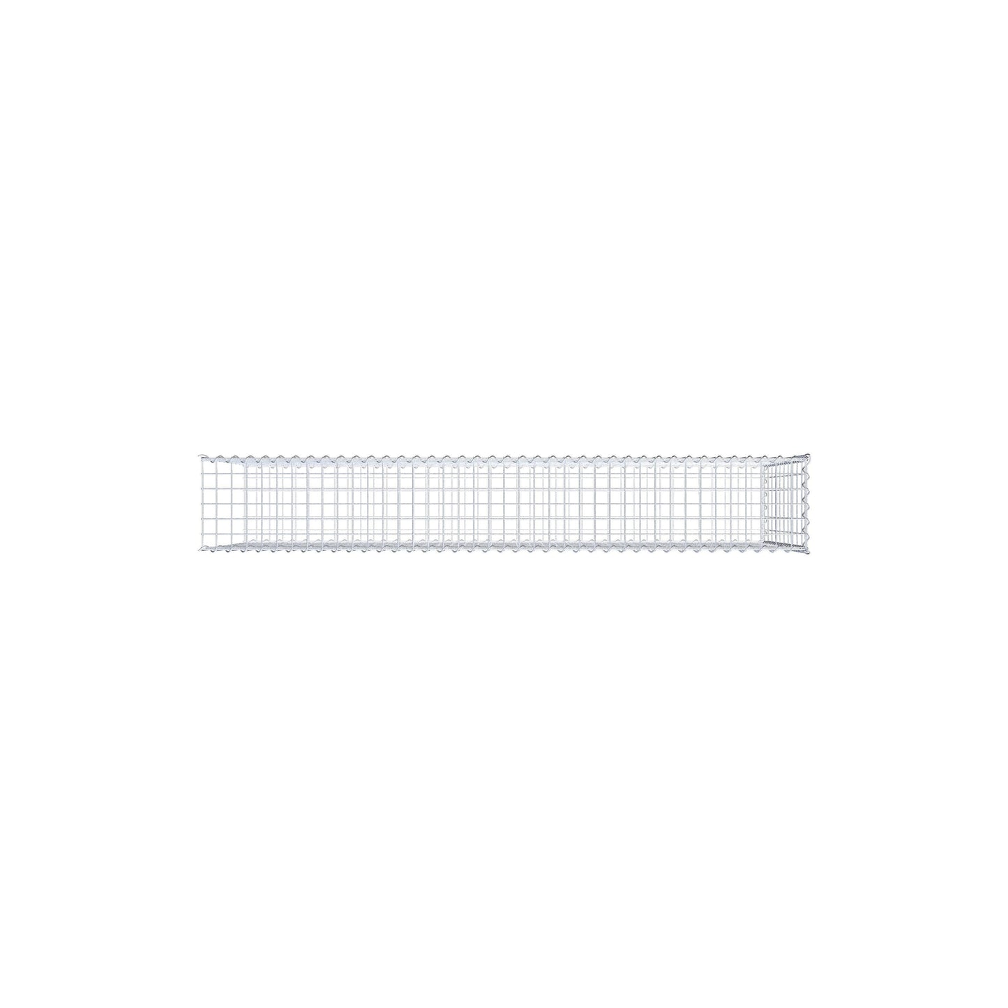 Extra gabion typ 2 200 cm x 100 cm x 30 cm (L x H x D), maskstorlek 5 cm x 10 cm, spiral