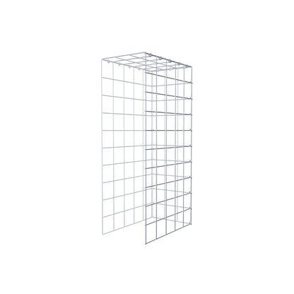 Gabião Tipo 4 100 cm x 50 cm x 30 cm (C x A x P), malhagem 10 cm x 10 cm, anel C