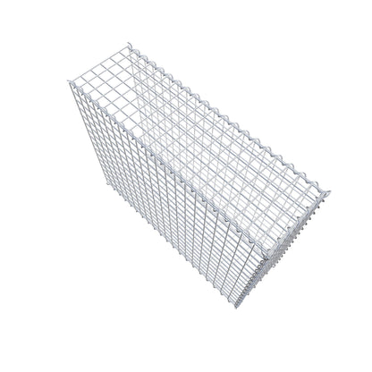Grown-on gabion type 2 100 cm x 80 cm x 30 cm (L x H x D), mesh size 5 cm x 5 cm, spiral