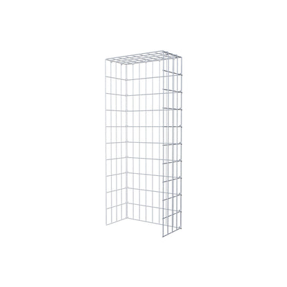 Pile aggiuntivo tipo 4 100 cm x 20 cm x 40 cm (L x H x P), maglia 5 cm x 10 cm, anello a C