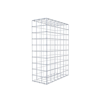 Gabion 100 cm x 70 cm x 30 cm (L x H x P), mailles 10 cm x 10 cm, anneau en C