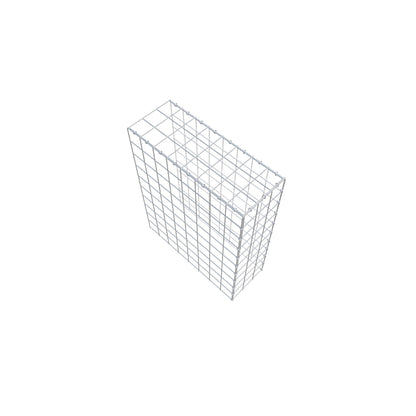 Fourche rapportée type 4 100 cm x 80 cm x 30 cm (L x H x P), mailles 10 cm x 10 cm, anneau C