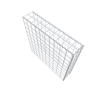 Add-on schanskorf type 4 100 cm x 100 cm x 20 cm (L x H x D), maaswijdte 10 cm x 10 cm, spiraal