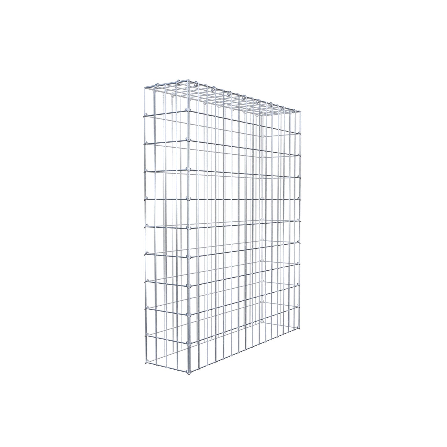 Gabião Tipo 3 100 cm x 80 cm x 20 cm (C x A x P), malhagem 5 cm x 10 cm, anel C