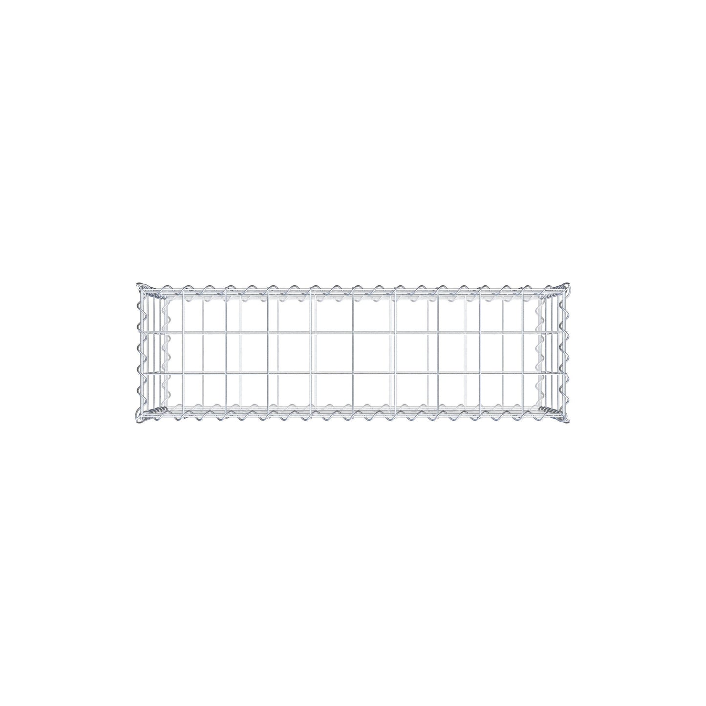 Gabion 100 cm x 40 cm x 30 cm (L x H x P), mailles 10 cm x 10 cm, spirale