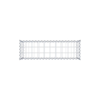 Gabion 100 cm x 40 cm x 30 cm (L x H x P), mailles 10 cm x 10 cm, spirale