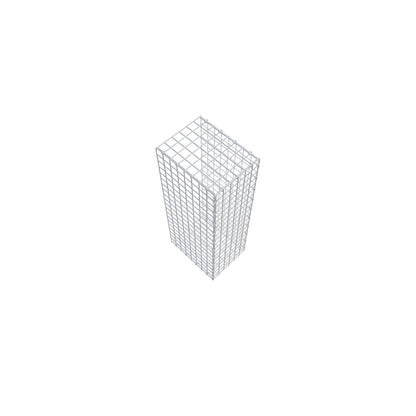 Gabião Tipo 2 100 cm x 40 cm x 30 cm (C x A x P), malhagem 5 cm x 5 cm, anel C