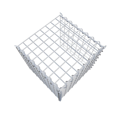 Gabião tipo 4 40 cm x 40 cm x 40 cm (C x A x P), malhagem 5 cm x 5 cm, espiral