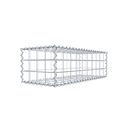 Gabion 100 cm x 30 cm x 40 cm (L x H x P), mailles 10 cm x 10 cm, spirale