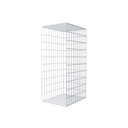 Pila adicional tipo 2 100 cm x 50 cm x 40 cm, malla 5 cm x 10 cm, anillo en C