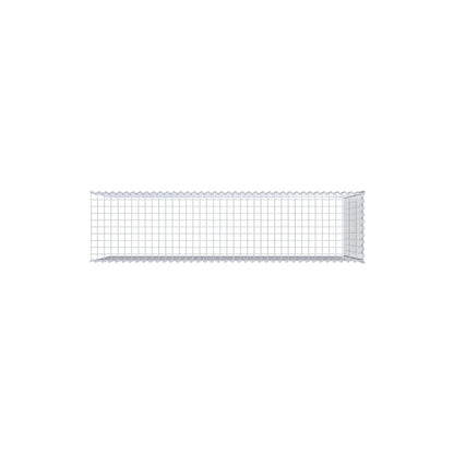 Extra gabion typ 4 200 cm x 100 cm x 50 cm (L x H x D), maskstorlek 5 cm x 5 cm, spiral