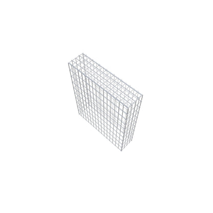 Gabião Tipo 3 100 cm x 80 cm x 20 cm (C x A x P), malhagem 5 cm x 10 cm, anel C