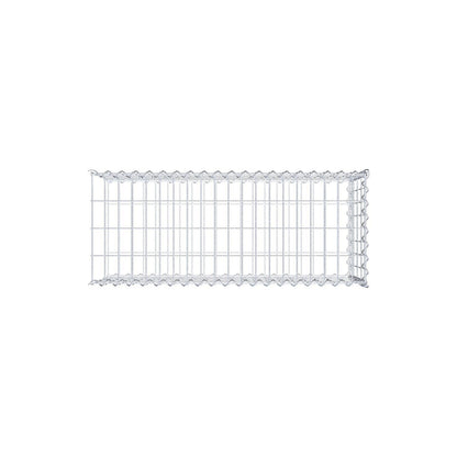 Gabião tipo 2 100 cm x 40 cm x 40 cm (C x A x P), malhagem 5 cm x 10 cm, espiral