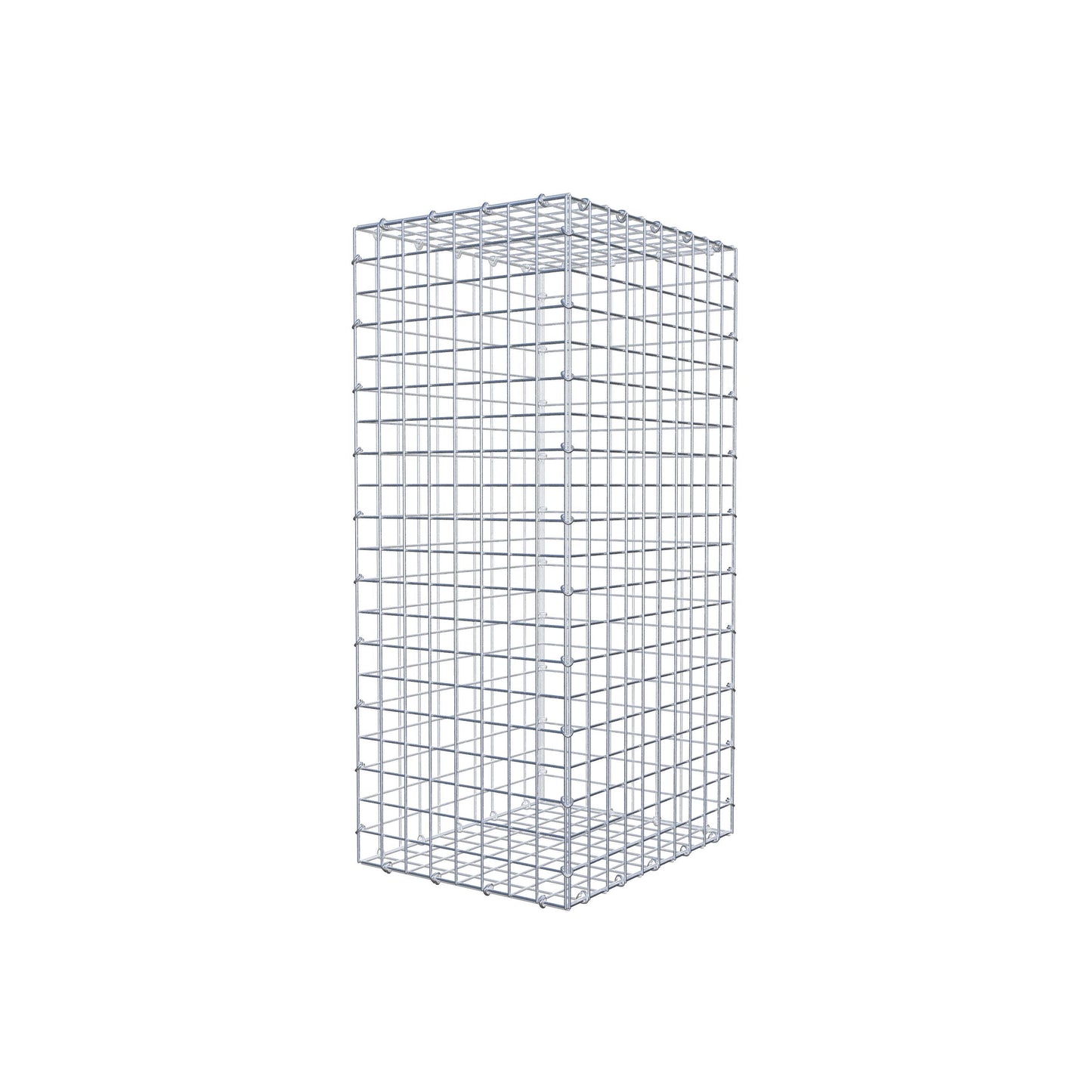 Schanskorf 100 cm x 50 cm x 40 cm (L x H x D), maaswijdte 5 cm x 5 cm, C-ring