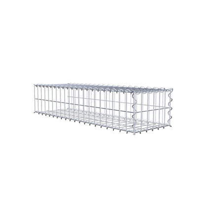 Gabião tipo 2 100 cm x 20 cm x 30 cm (C x A x P), malhagem 5 cm x 10 cm, espiral
