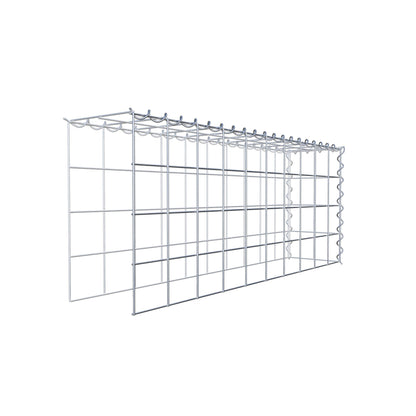 Gabião Tipo 4 100 cm x 40 cm x 20 cm (C x A x P), malhagem 10 cm x 10 cm, espiral