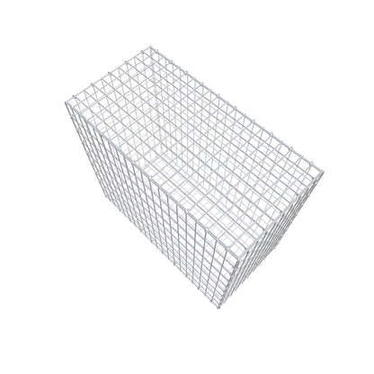 Schanskorf 100 cm x 90 cm x 50 cm (L x H x D), maaswijdte 5 cm x 10 cm, C-ring