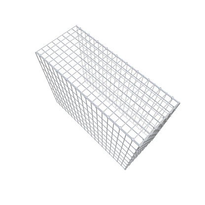 Gabbione aggiuntivo tipo 4 100 cm x 80 cm x 40 cm (L x H x P), maglia 5 cm x 10 cm, anello a C