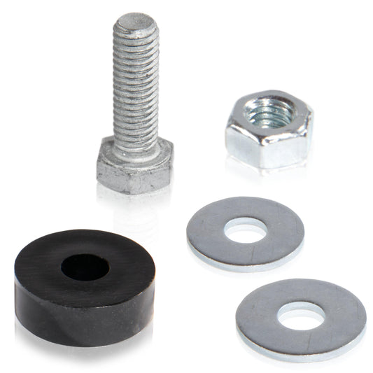 Set of 2 CLAMP with FENCE HOLDER 5 x 5 Gabion fence holder, aluminum