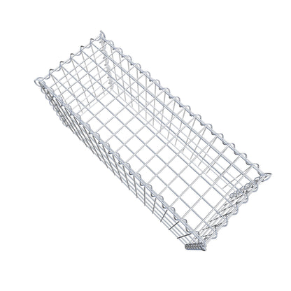 Gavión complementario tipo 3 80 cm x 40 cm x 30 cm (L x A x P), malla 5 cm x 10 cm, espiral