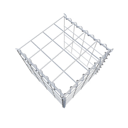Gabião tipo 4 40 cm x 40 cm x 40 cm (C x A x P), malhagem 10 cm x 10 cm, espiral