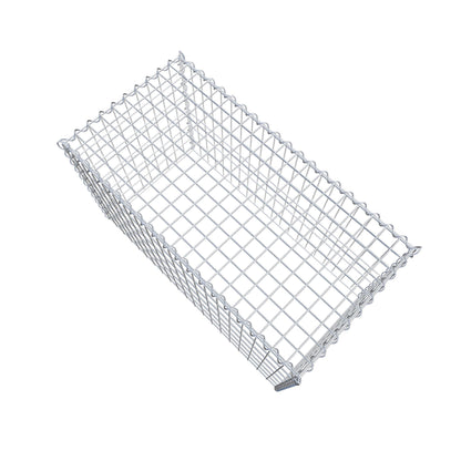 Gabbione aggiuntivo tipo 3 100 cm x 60 cm x 50 cm (L x A x P), maglia 5 cm x 10 cm, spirale