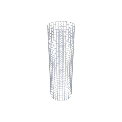 Colonne de gabion ronde 47 cm de diamètre, 160 cm de hauteur, maille 5 cm x 5 cm