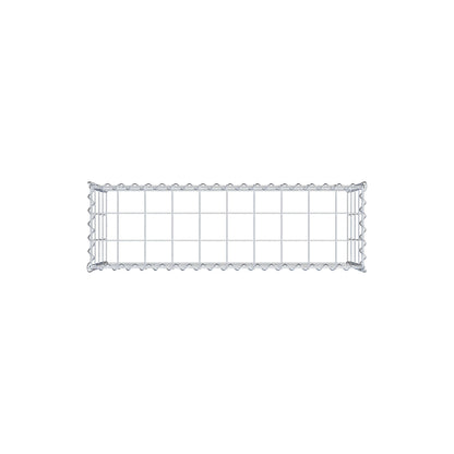 Gabbione aggiuntivo tipo 3 100 cm x 40 cm x 30 cm (L x A x P), maglia 10 cm x 10 cm, spirale
