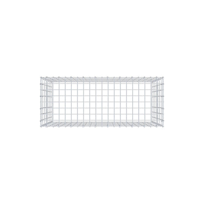 Type 3 oplegkorf 100 cm x 70 cm x 40 cm (L x H x D), maaswijdte 5 cm x 10 cm, C-ring