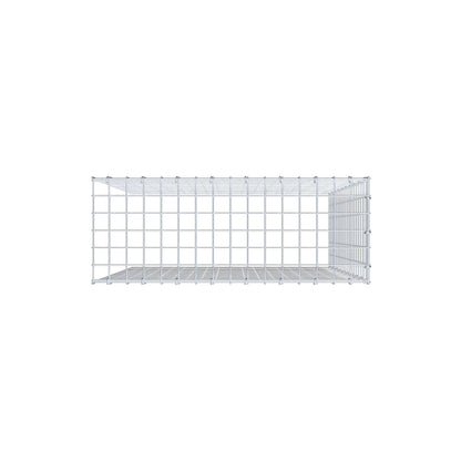 Gabião Tipo 4 100 cm x 80 cm x 30 cm (C x A x P), malhagem 5 cm x 5 cm, anel C