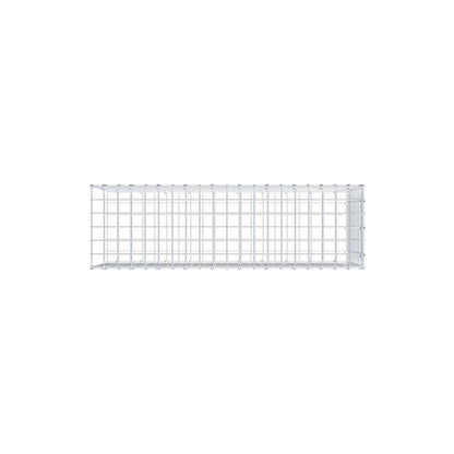 Gabião Tipo 2 100 cm x 40 cm x 30 cm (C x A x P), malhagem 5 cm x 5 cm, anel C